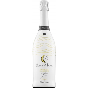 NON-ALCOHOLIC organic sparkling grape juice "GOCCE DI LUNA" 