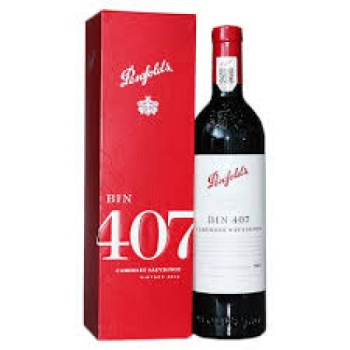 Penfolds BIN 407 Cabernet Sauvignon 2013, kinkekarbis