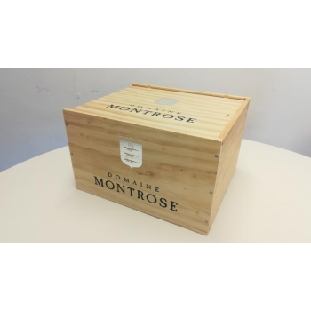 Domaine Montrose  La Balade Rouge 6 pudelit puidust kastis 