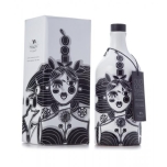 Pierpaolo Gaballo Limited Edition Kuninganna käsitsi maalitud pudelis on keskmise puuviljasusega ekstra neitsioliivõli