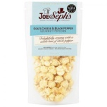 Joe&Seph's GOATS CHEESE & CRACKED BLACK PEPPER popkorn 70grammi